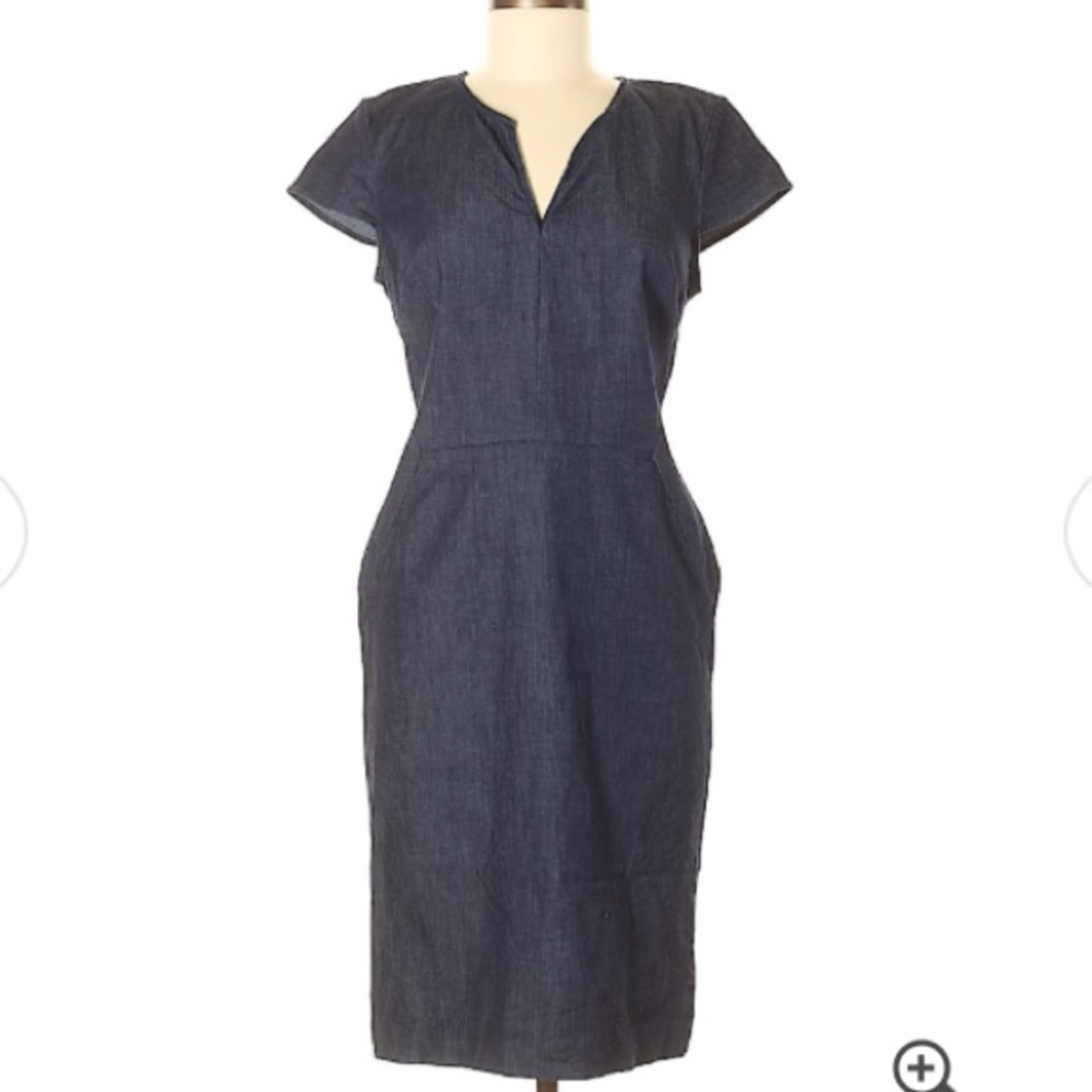 Banana Republic Factory denim colored dress